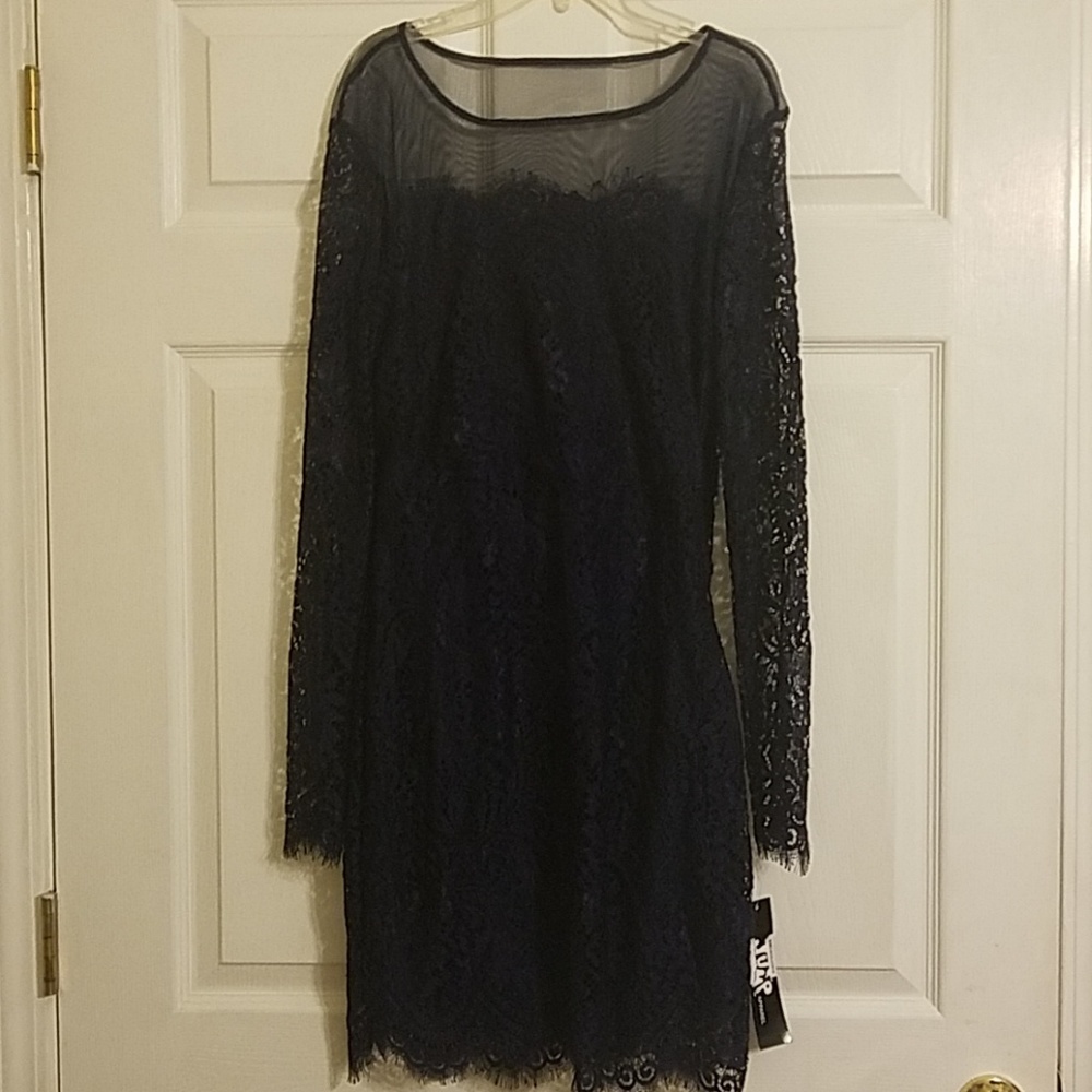 Navy blue dress